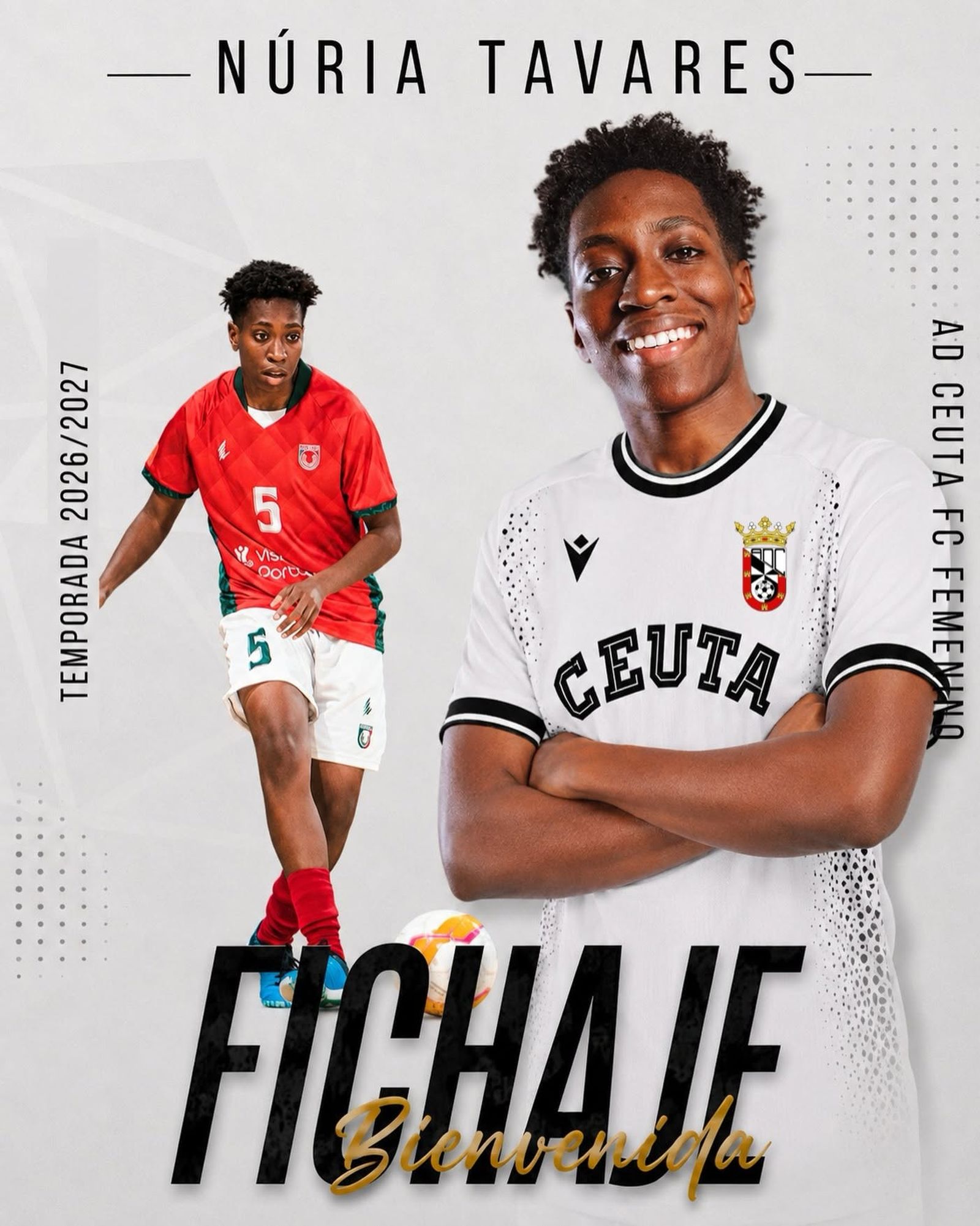 Cartel de presentación de Núria Tavares