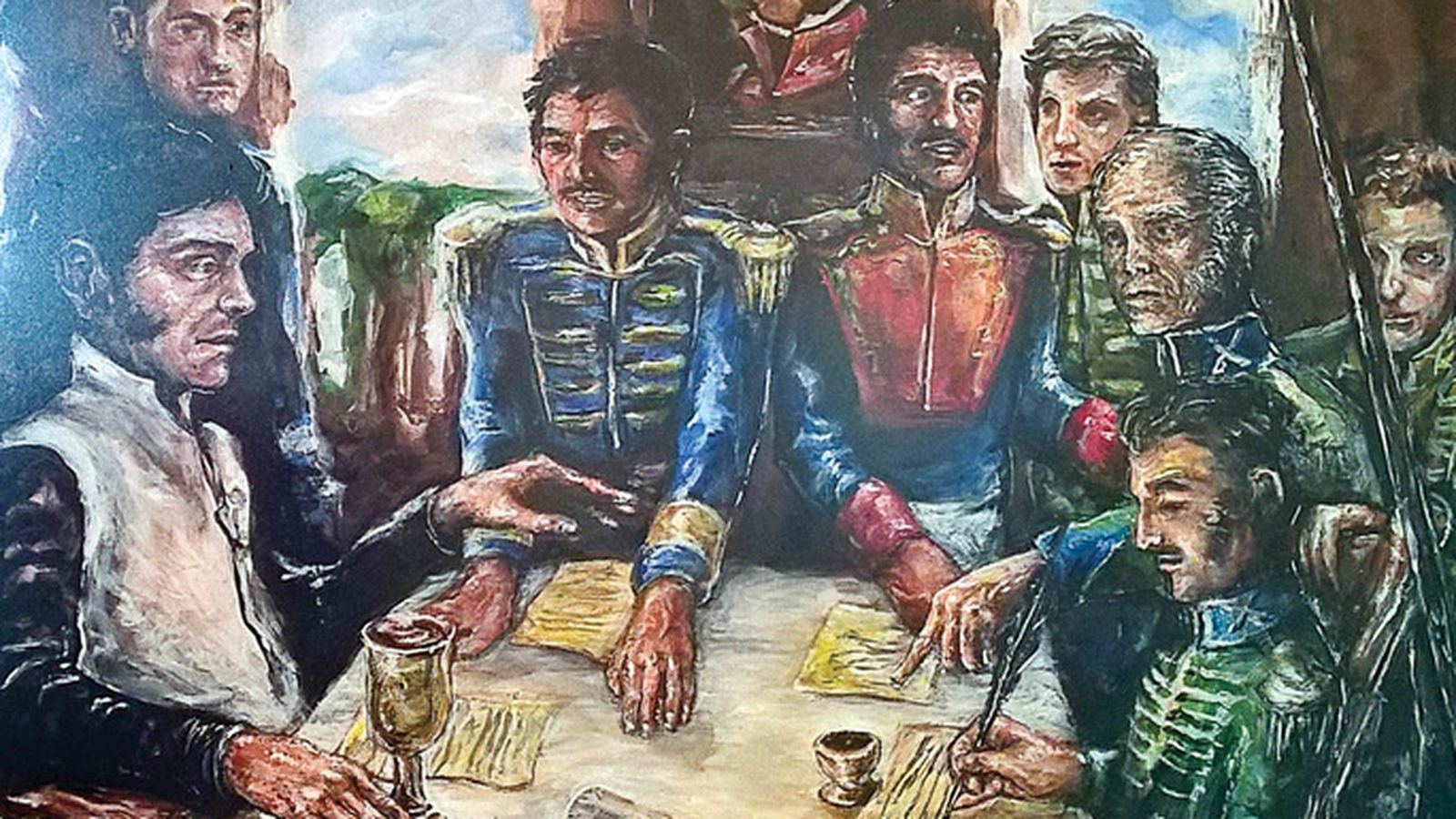 La Capitulación del General Barradas.