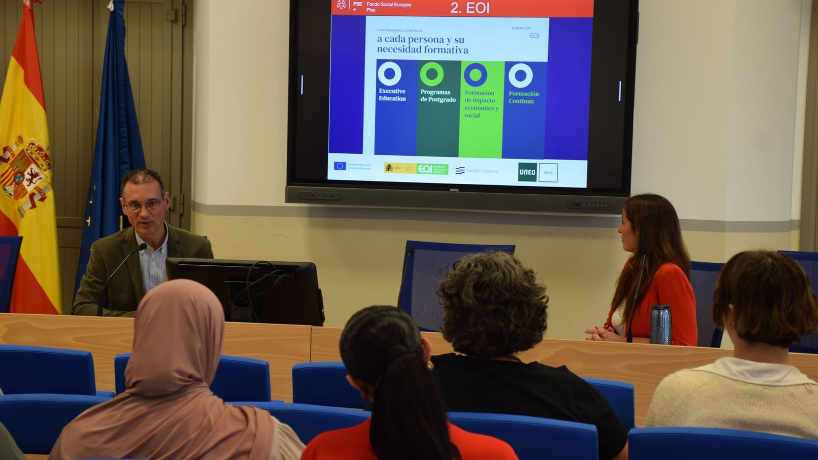 Inauguración del programa Desafío Emprendedor Innovador de la UNED.