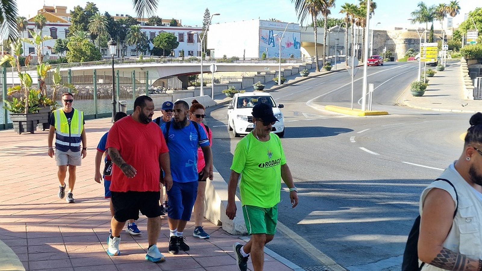 Participantes de la I Marcha de la FPAV. / FOTO CEDIDA