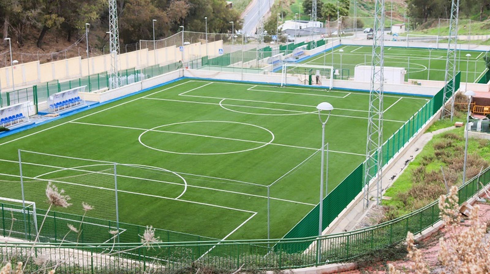 Campos de fútbol 7 del Puente Quemadero/ FOTO RFFCE