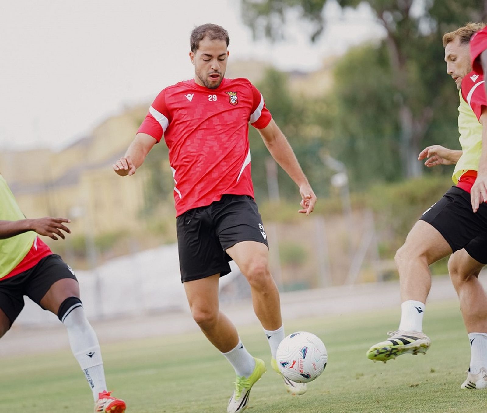 Entrenamiento de la AD Ceuta