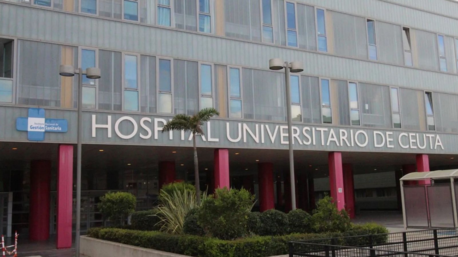 Exterior del Hospital Universitario de Ceuta