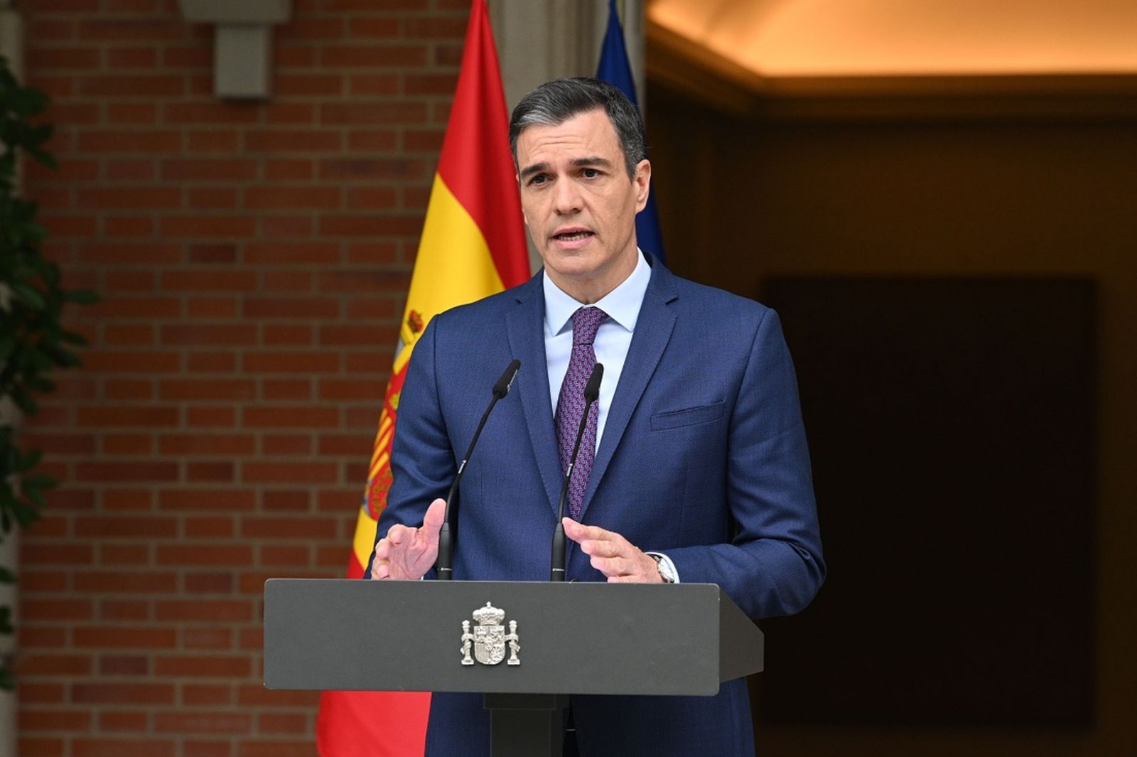 Presidente del Gobierno, Pedro Sánchez. / FOTO MONCLOA