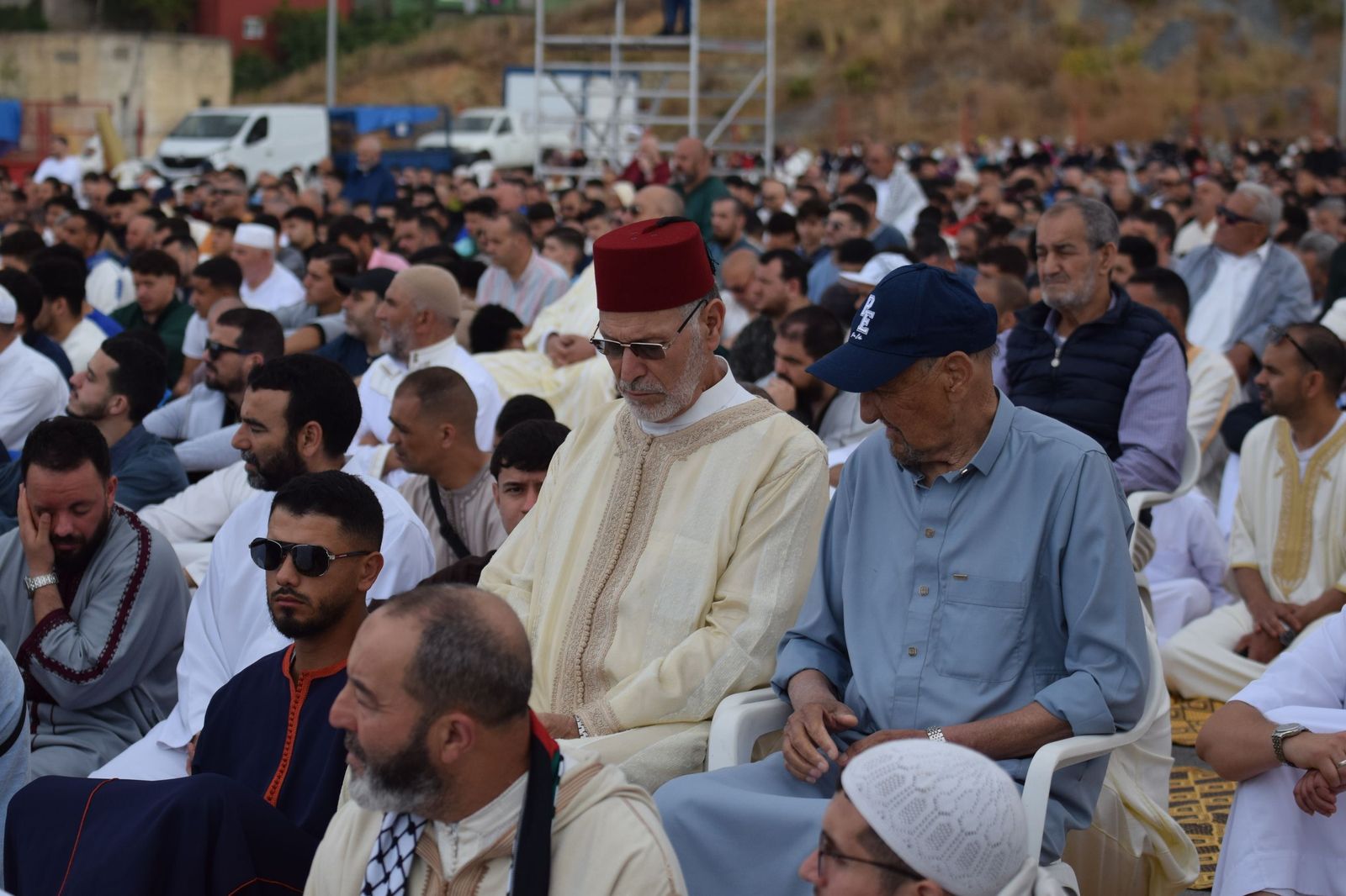 Devoción y respeto en otro rezo multitudinario en Ceuta