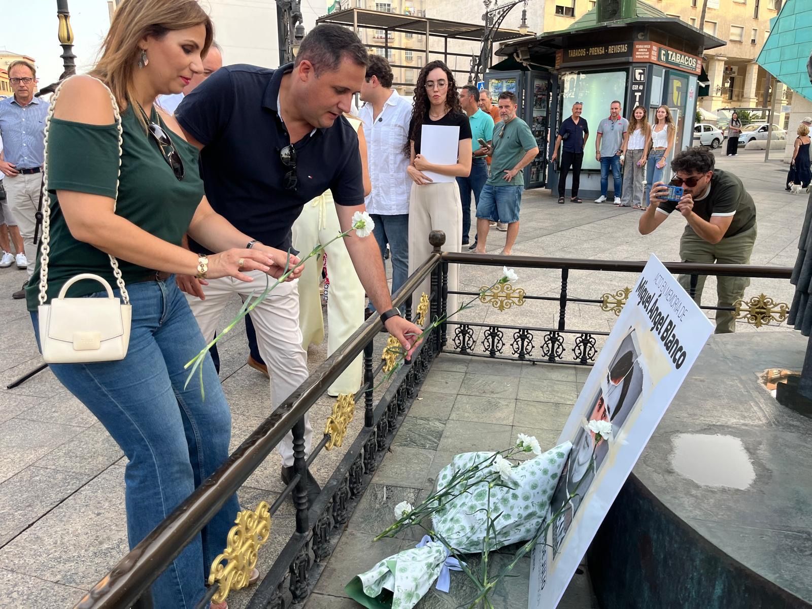 Homenaje del PP a las víctimas del terrorismo con motivo del 29 aniversario del asesinato de Miguel Ángel Blanco