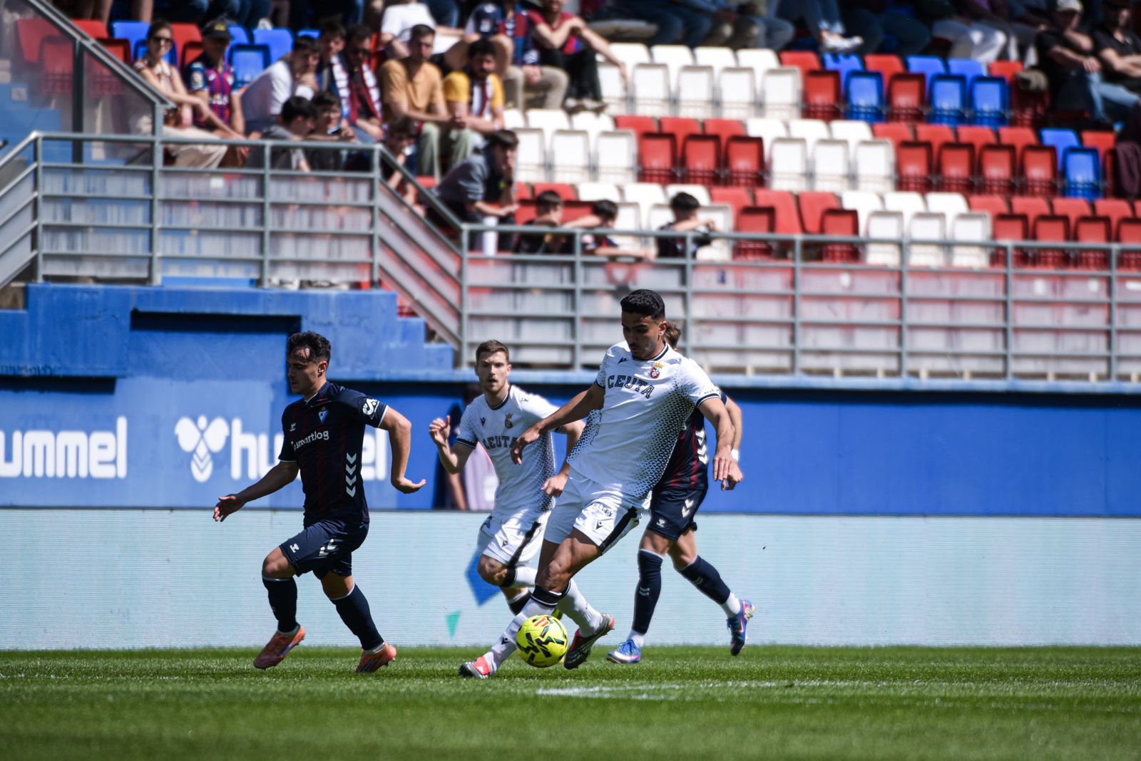 Eibar-AD Ceuta, partido de la Liga Hypermotion