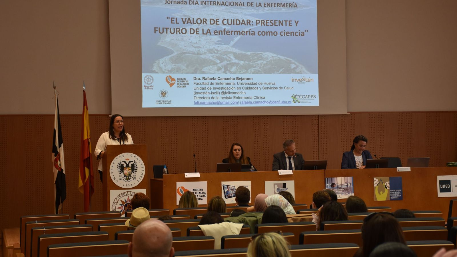 Acto conmemorativo de la Facultad de Ciencias de la Salud por el Día de la Enfermería
