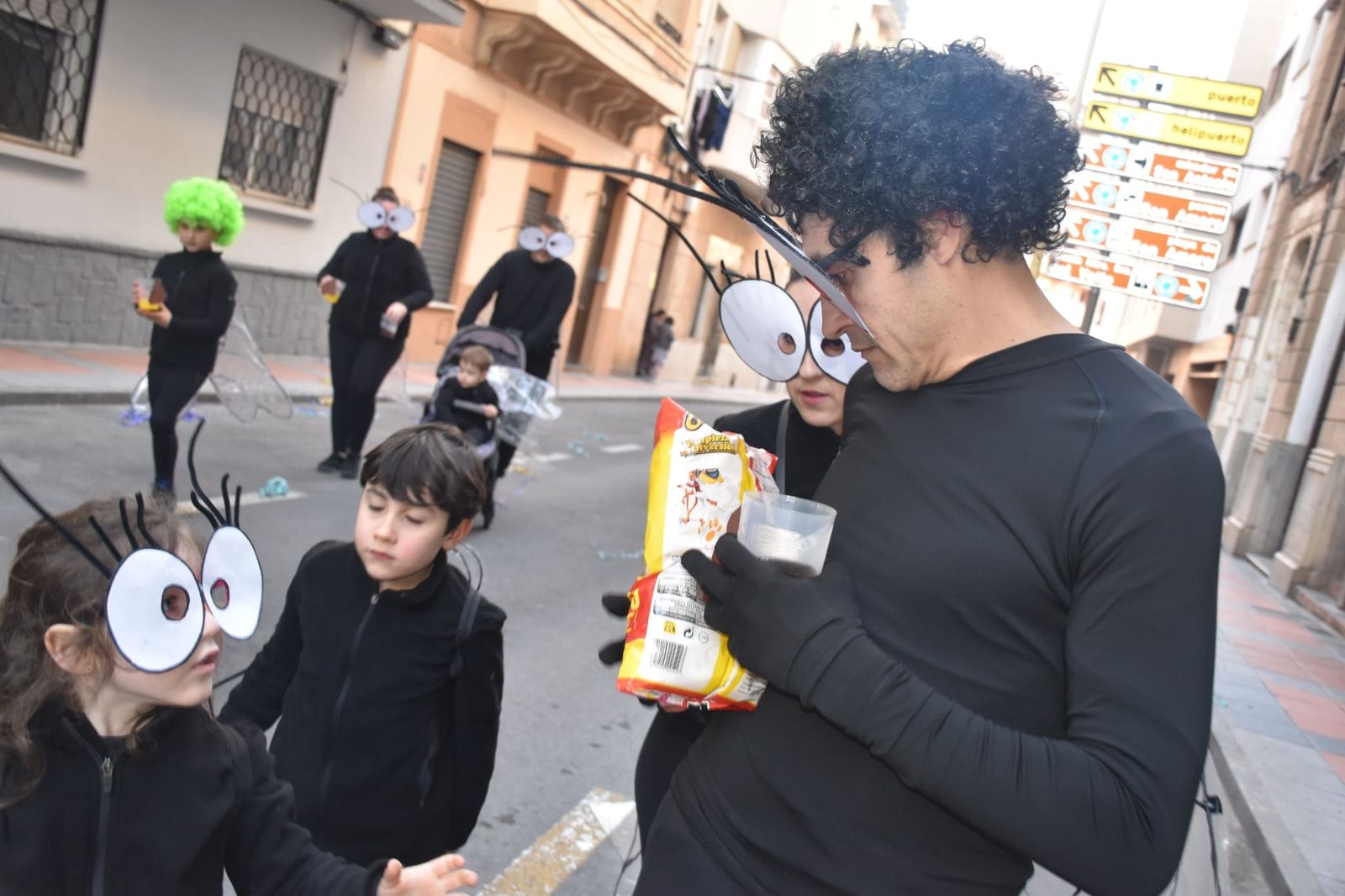El Carnaval llena de color y ruido las calles del centro