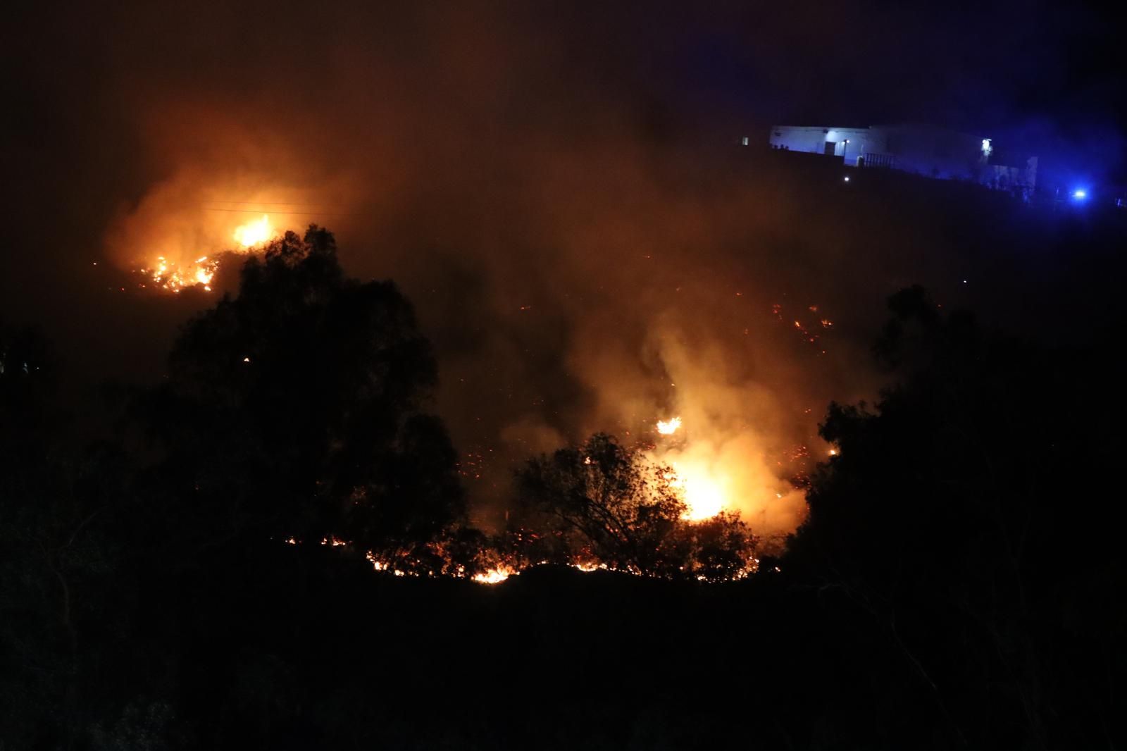 Incendio en el Pantano durante la madrugada del sábado al domingo Incendio en el Pantano durante la madrugada del sábado al domingo