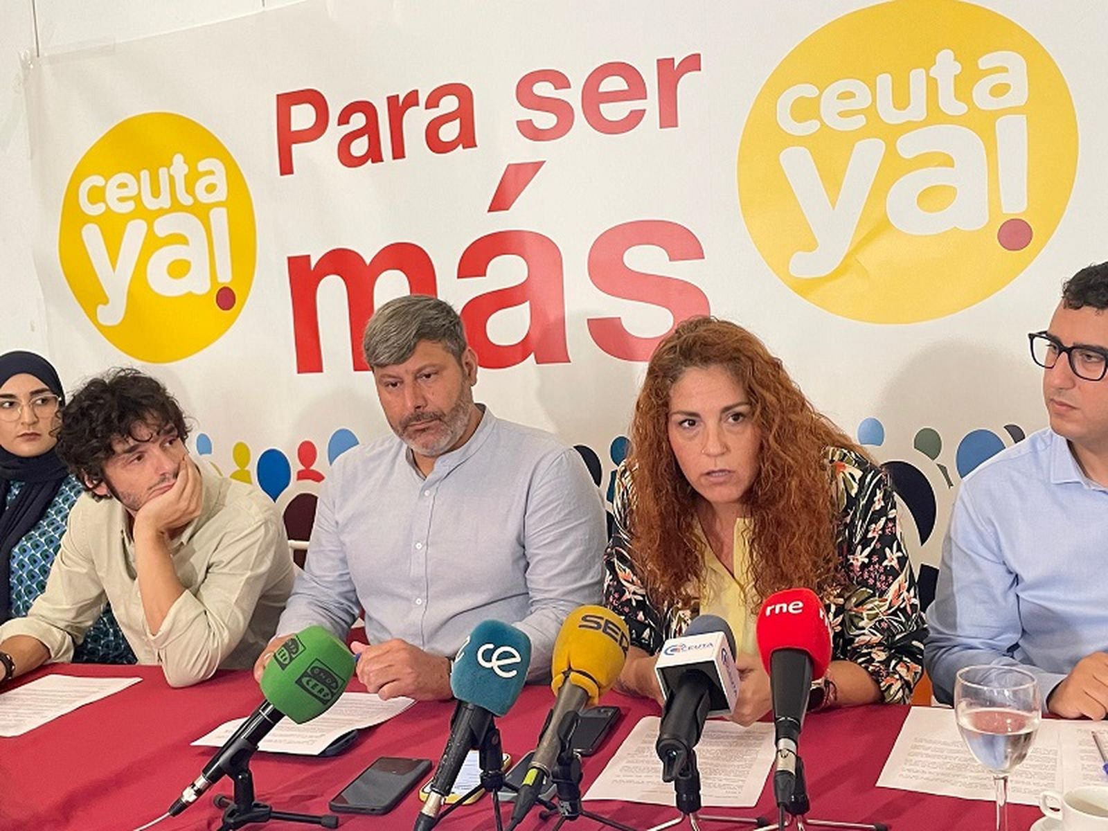 Julia durante su comparecencia. / FOTO REDUAN
