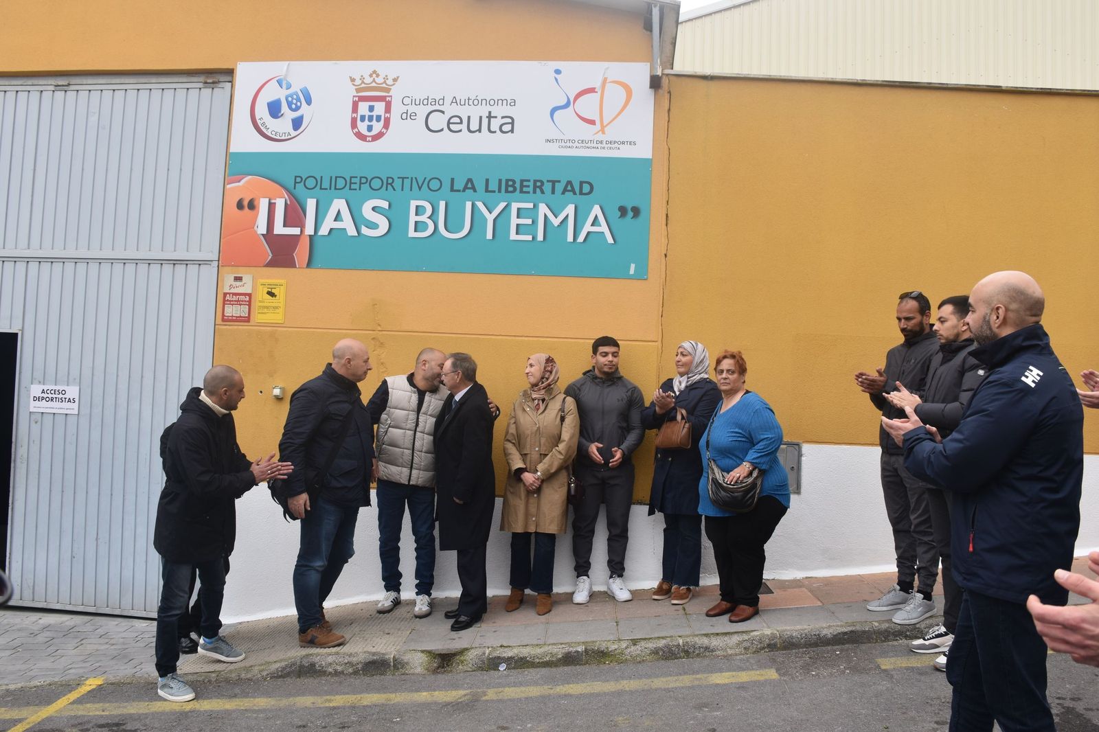 El Pabellón La Libertad ya lleva el nombre de “un niño sobresaliente”: Ilias Buyema