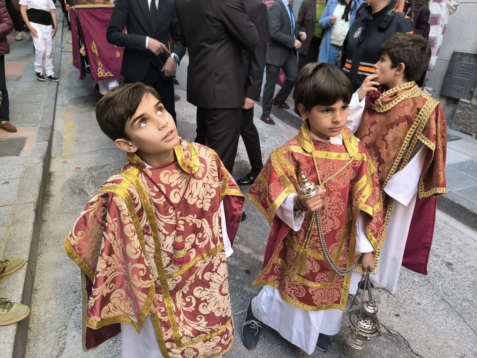 El paso de los niños, como antesala de la Semana Santa