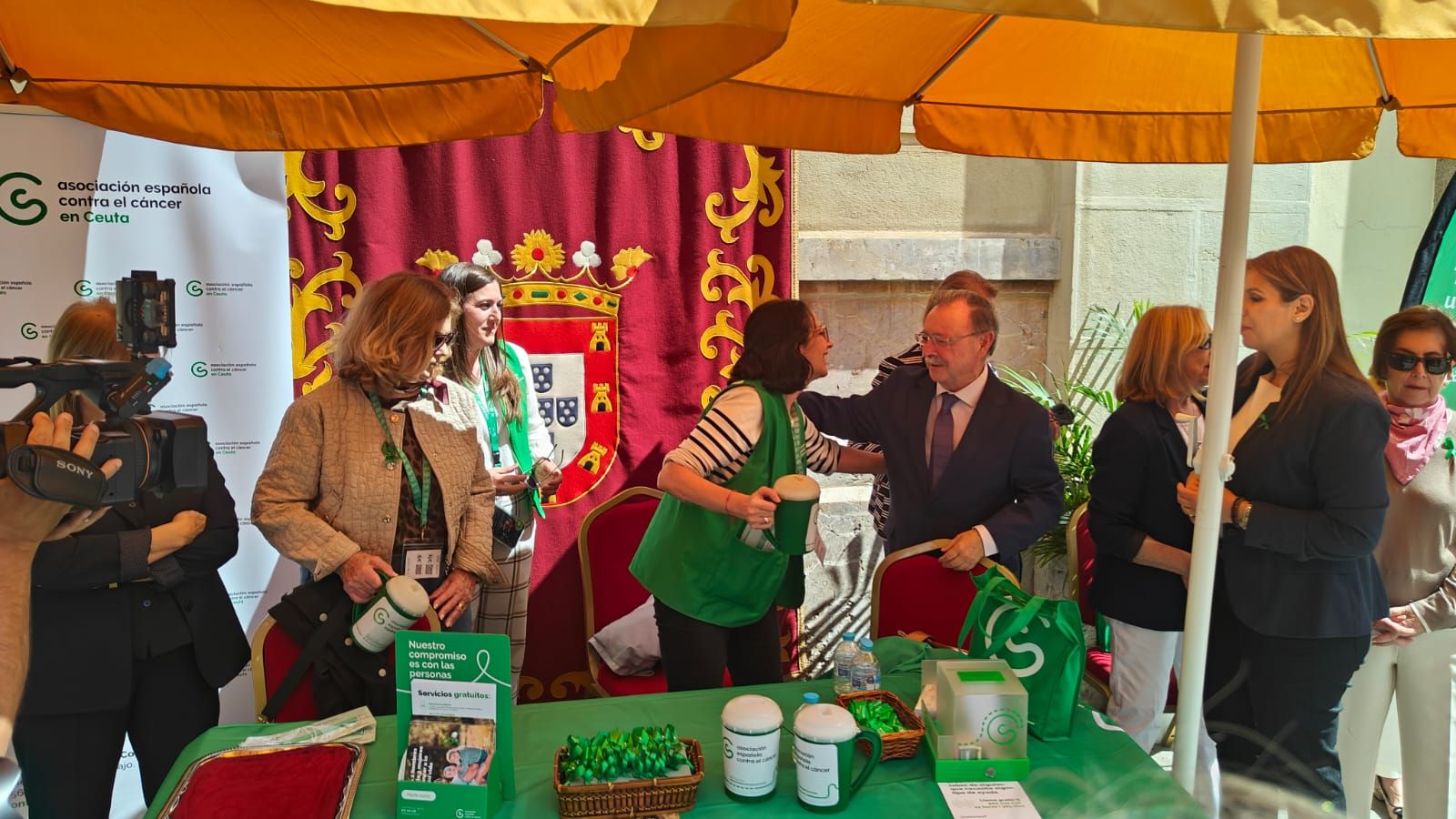La AECC toma las calles de Ceuta para unir a la ciudad frente al cáncer
