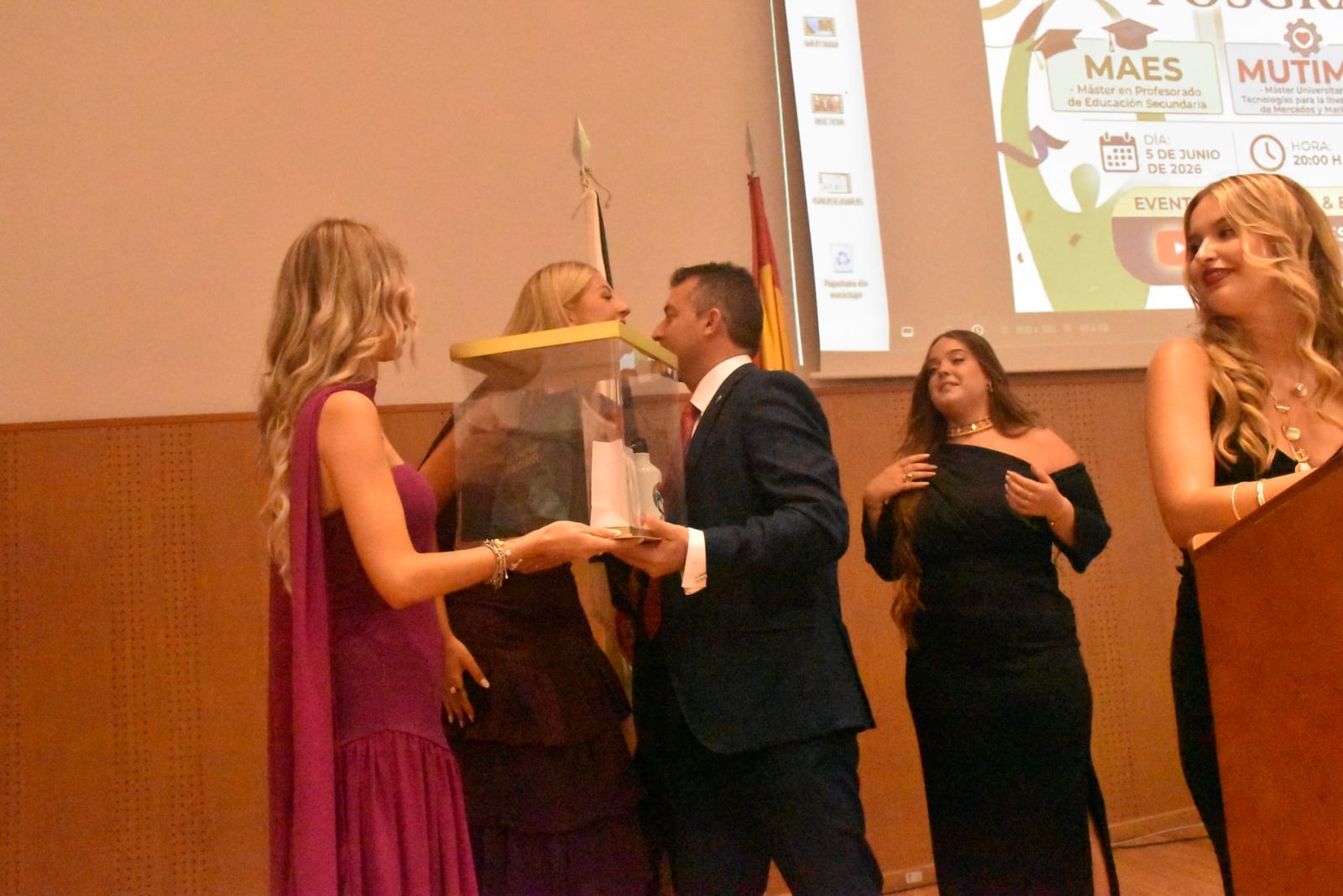 Graduación en el Campus de los posgrados de la Universidad de Granada en Ceuta
