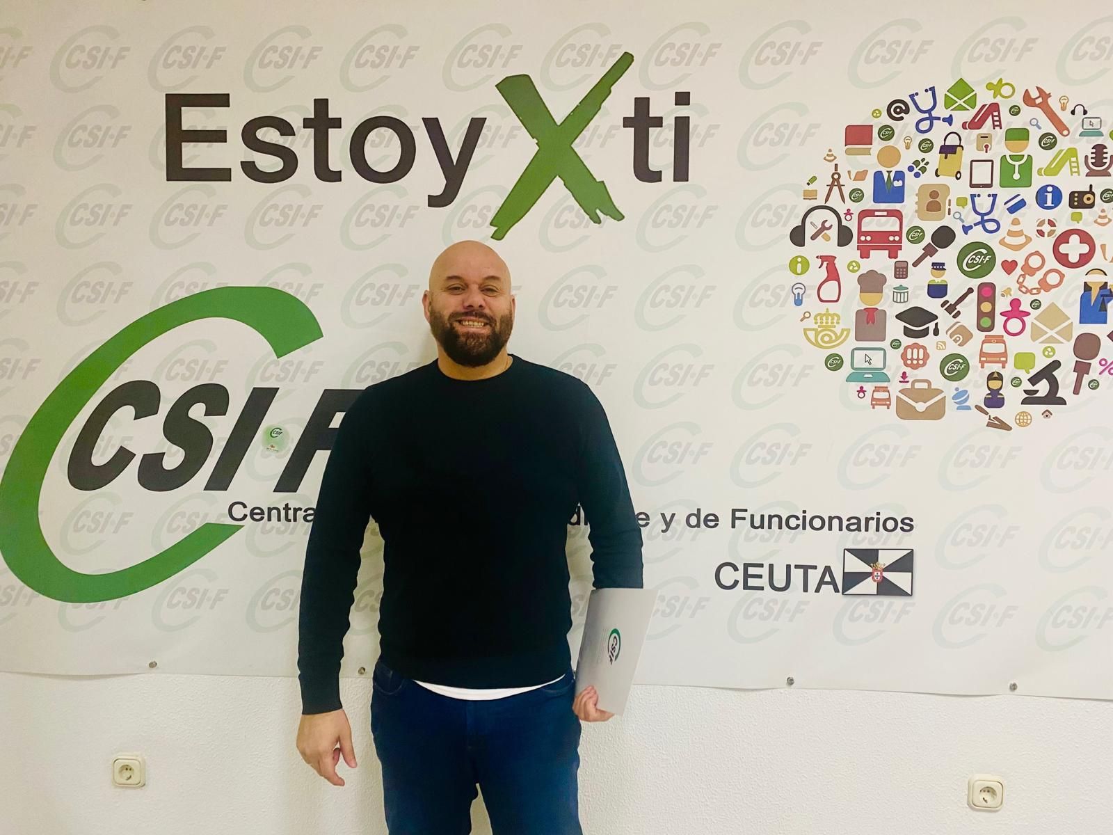 El presidente de la Junta de Personal del INGESA, de CSIF, Alejandro Artero