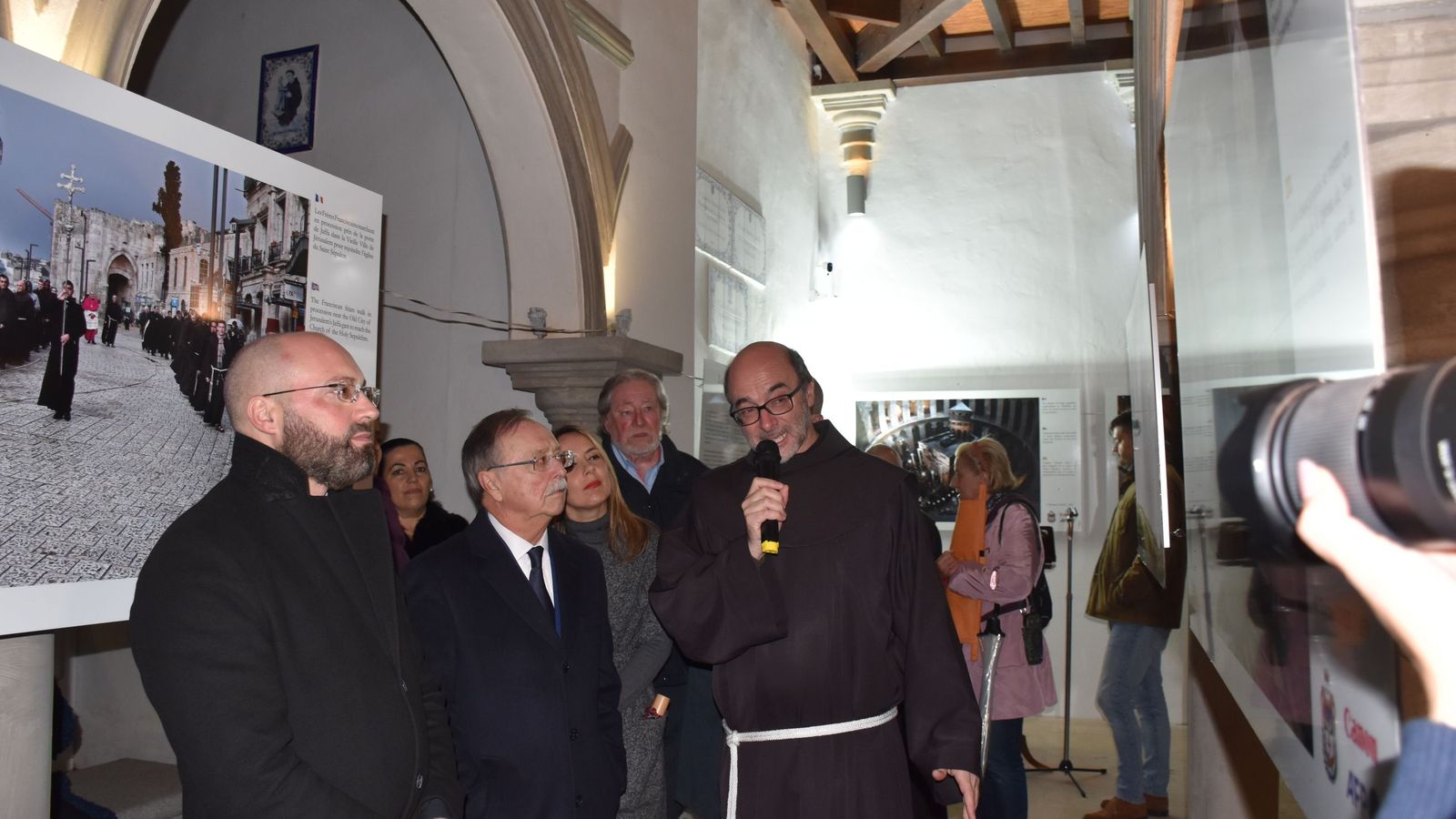 Un trocito de Jerusalén en el nuevo Claustro de San Antonio