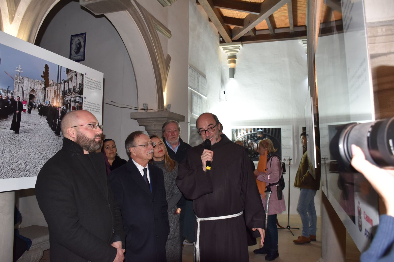 Un trocito de Jerusalén en el nuevo Claustro de San Antonio