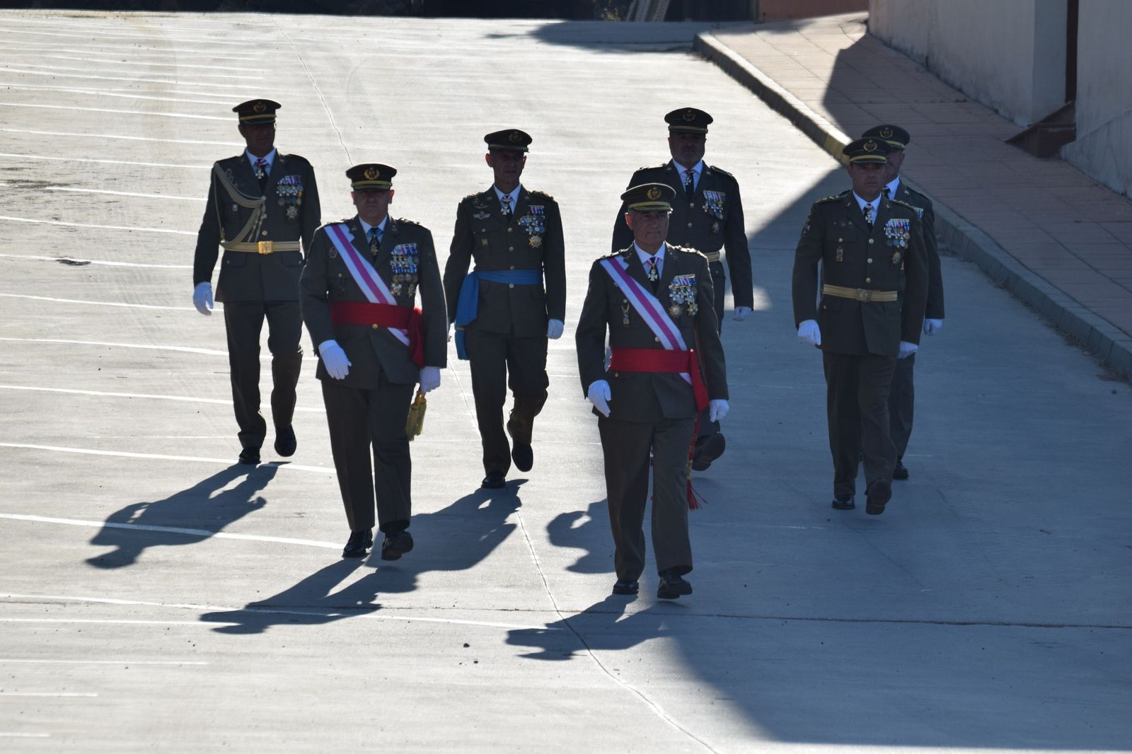 El Regimiento de Ingenieros 7 honra a San Fernando en una solemne parada militar en El Jaral