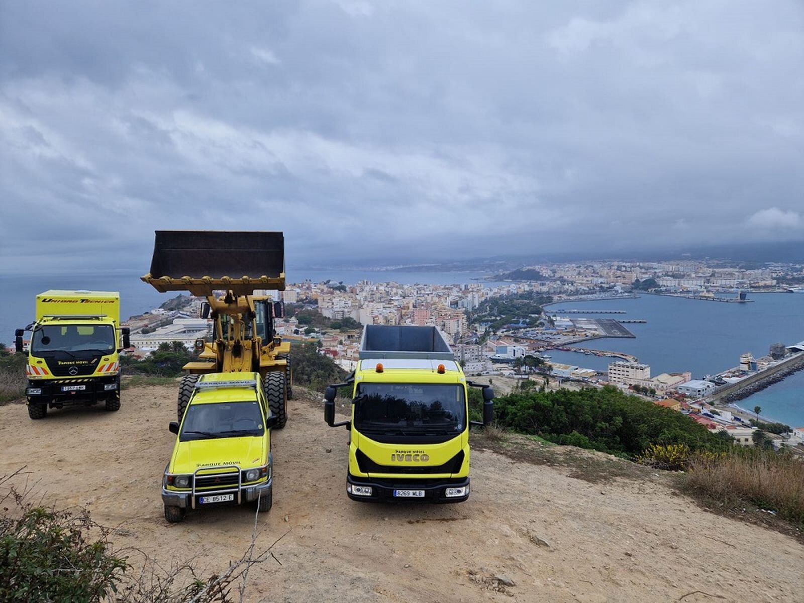 Presentación de nuevos vehículos para el Parque Móvil