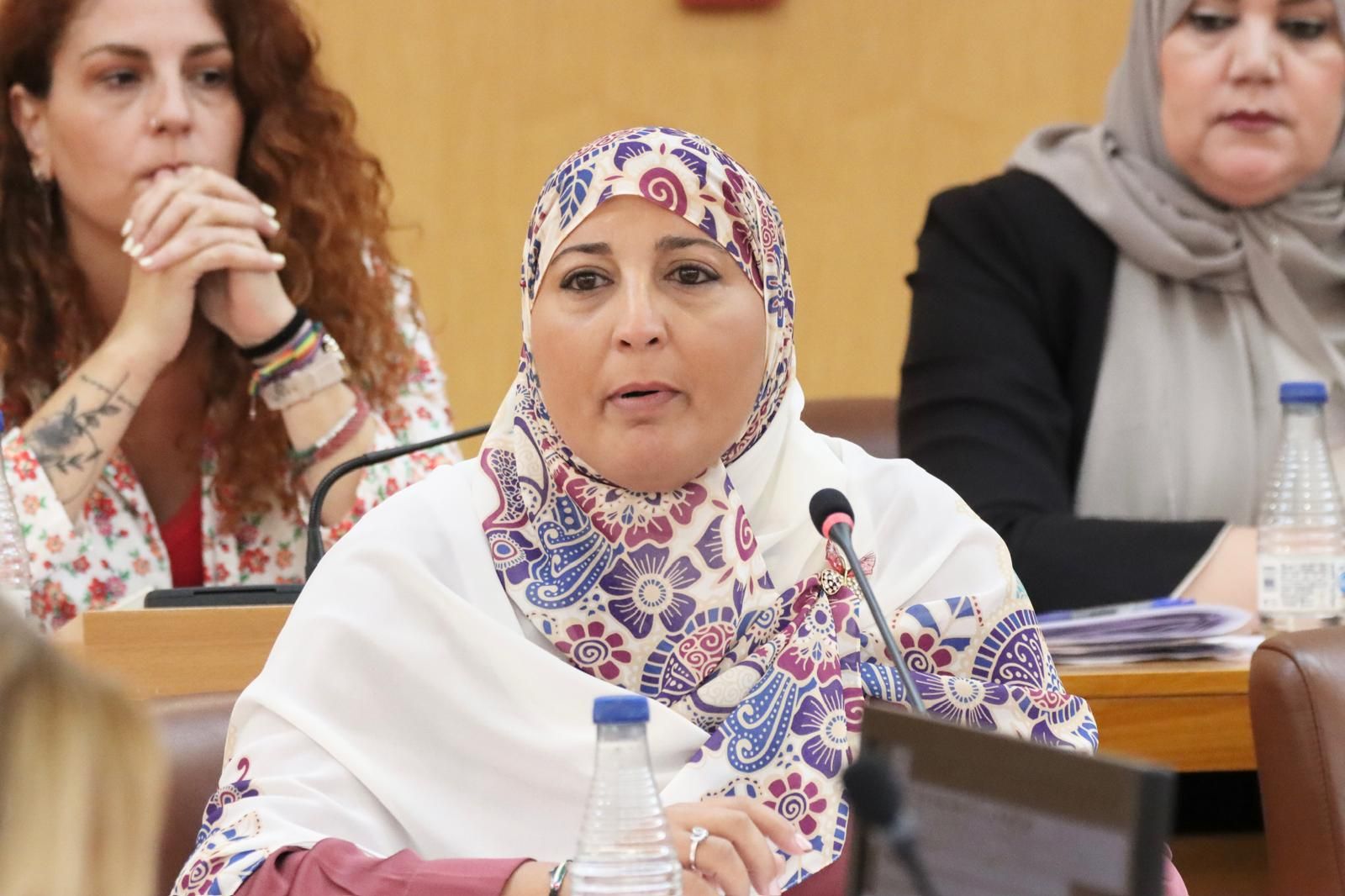 La portavoz del MDyC en la Asamblea, Nadia Mohamed