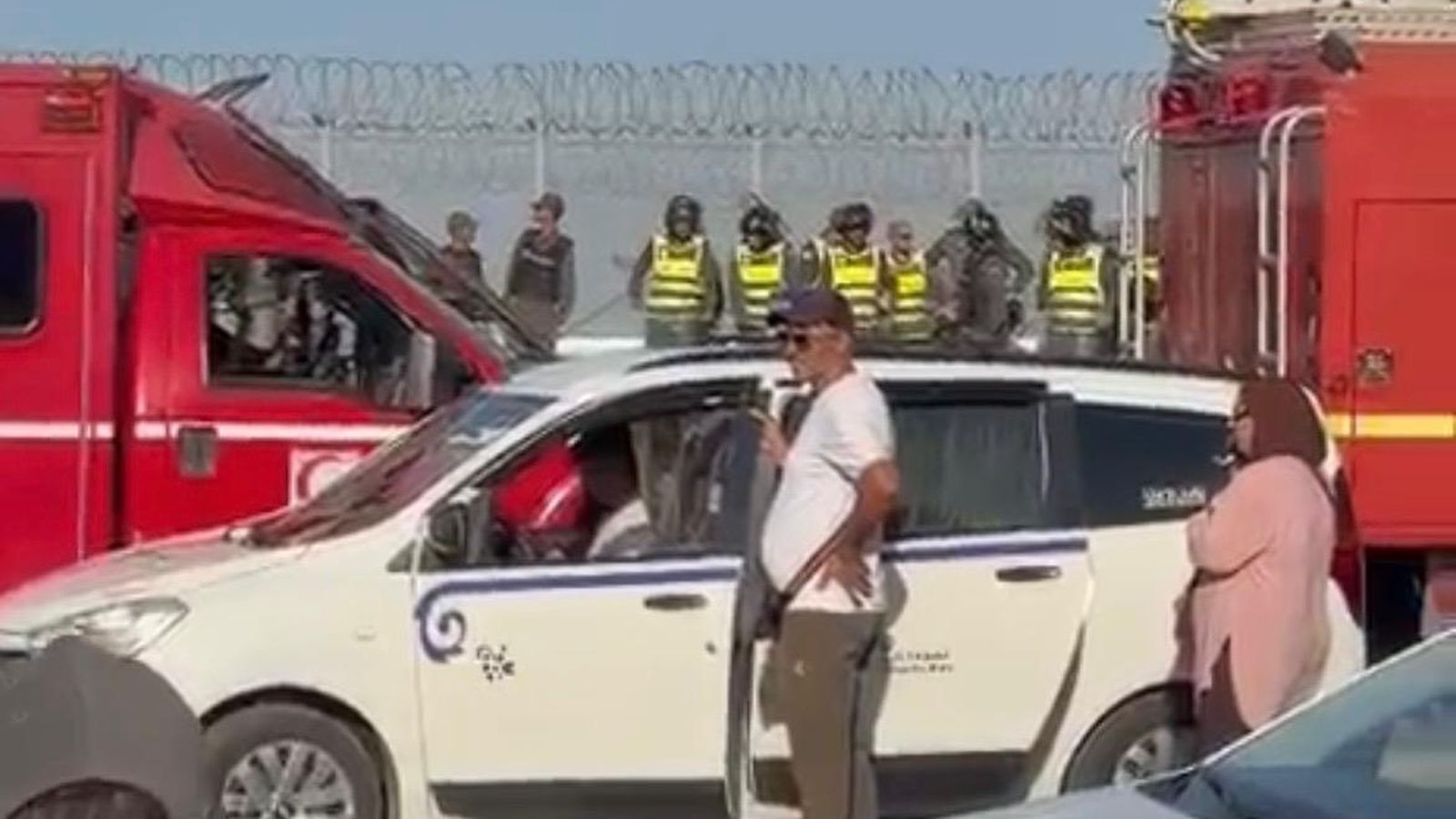 Refuerzo de seguridad en el perímetro fronterizo marroquí para evitar nuevas entradas masivas en Ceuta