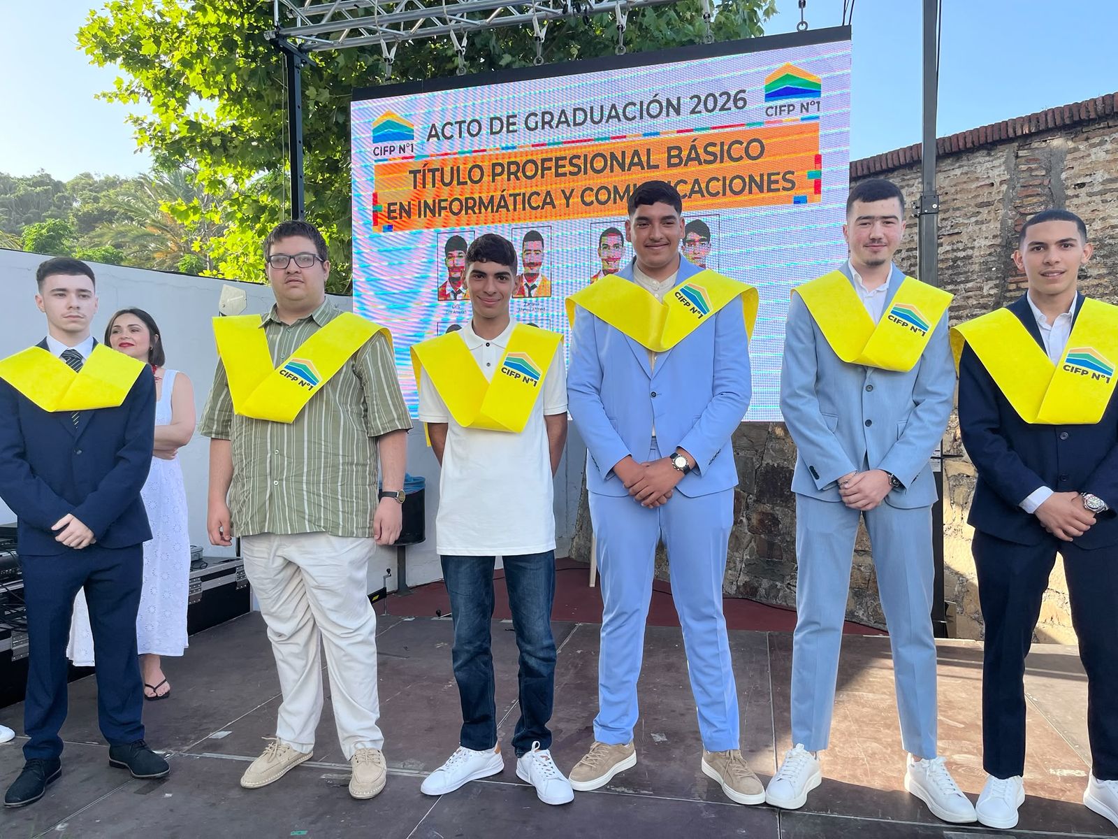 El CIFP1 celebra su graduación