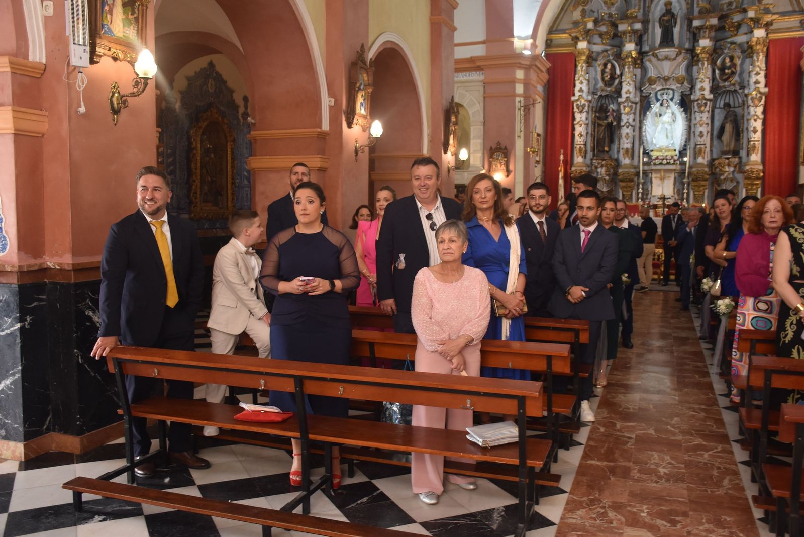 Dani y Noelia, un "sí, quiero" para toda la vida en la Iglesia de los Remedios