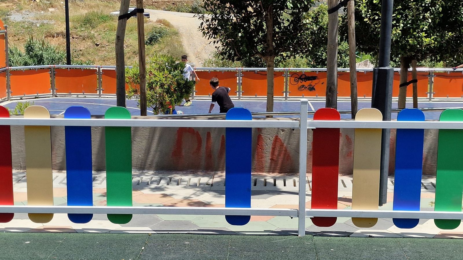 Los problemas de vandalismo no cesan en la plaza Nicaragua