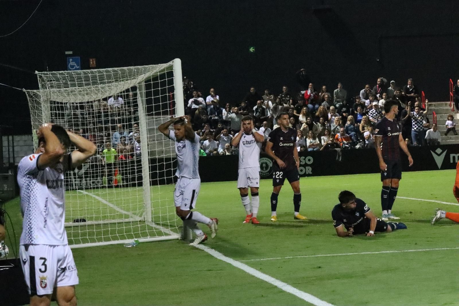 La AD Ceuta prolonga su buena racha en el Murube