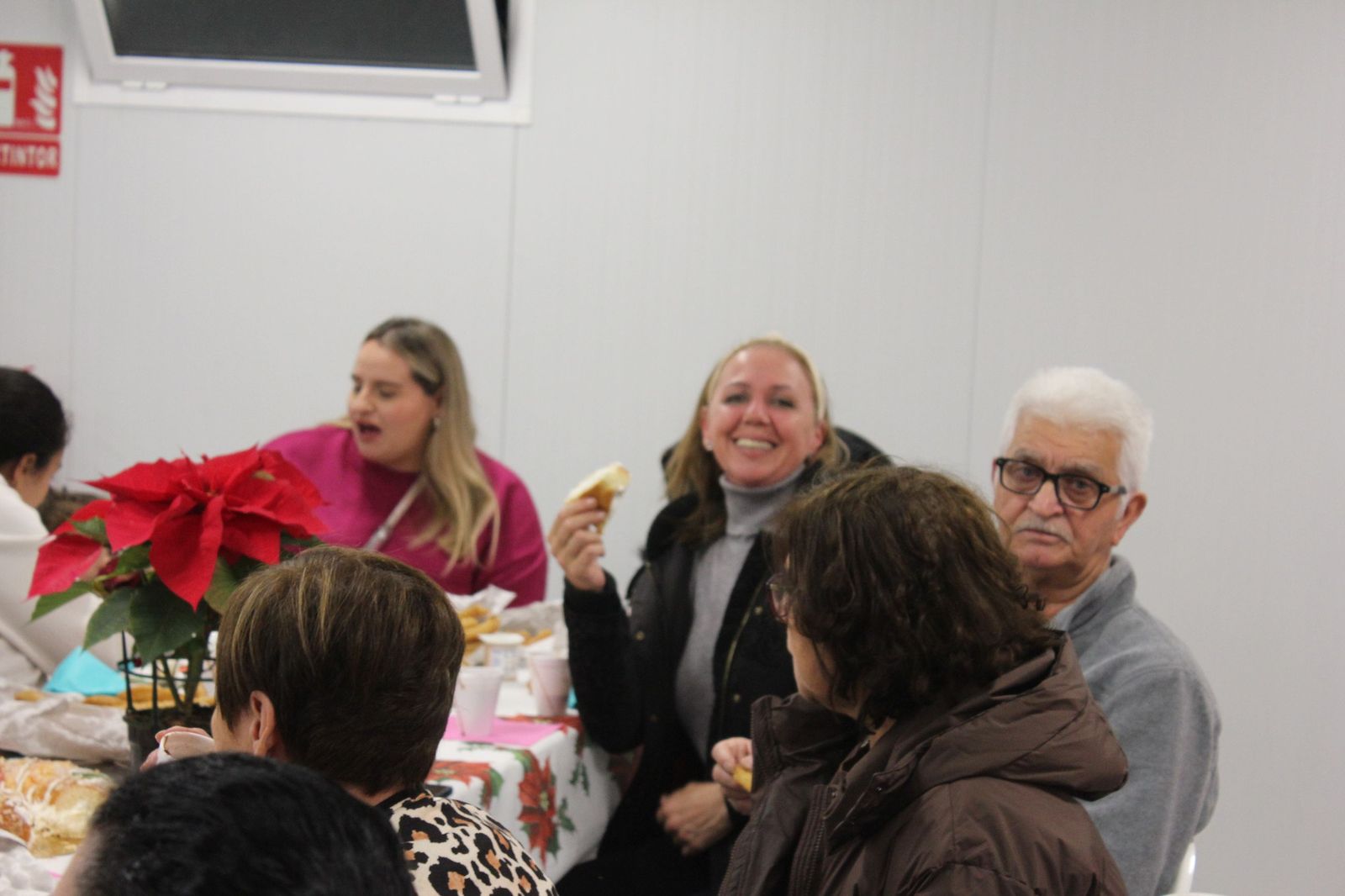 Una chocolatada especial en Juan XXIII