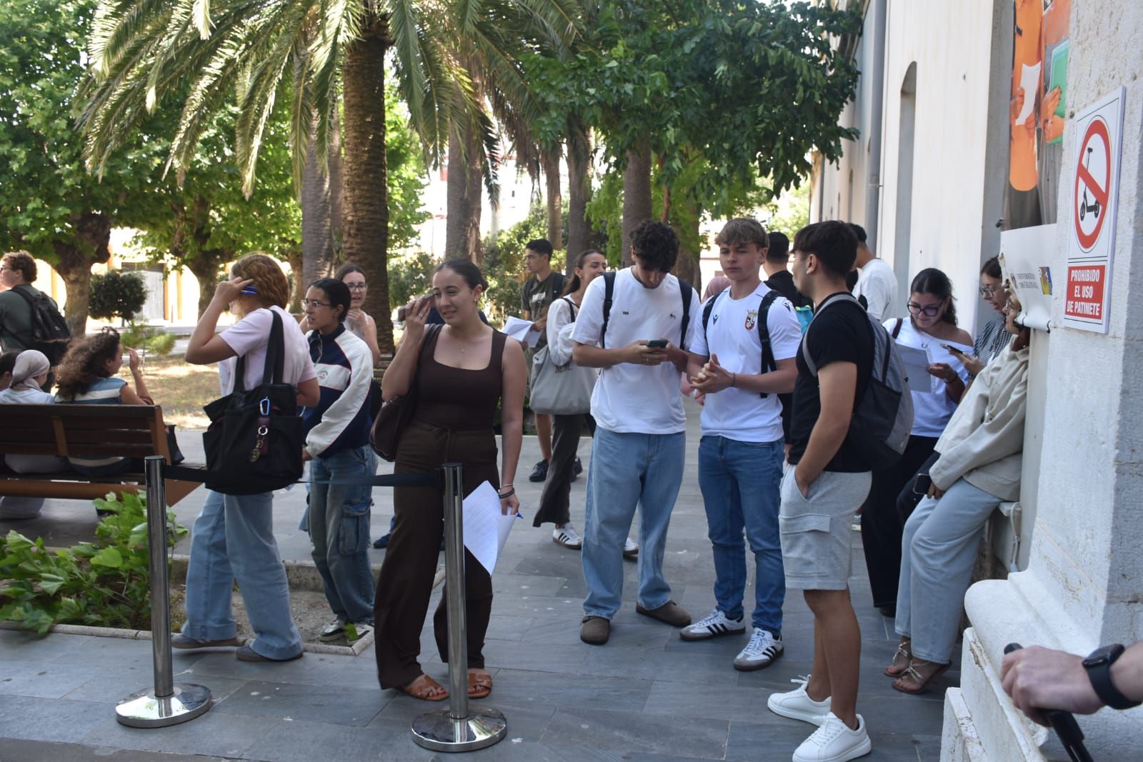 FOTOGALERÍA | Así ha sido el primer día de Selectividad en Ceuta