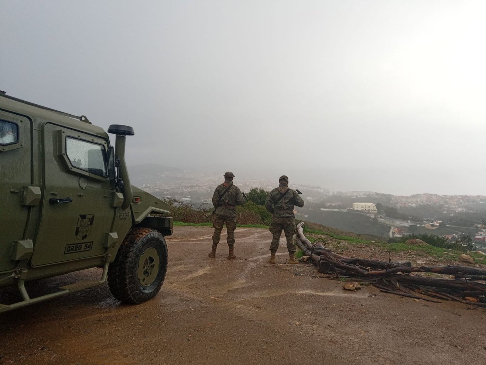 El Ejército refuerza la seguridad en Ceuta con operaciones de vigilancia y disuasión permanentes