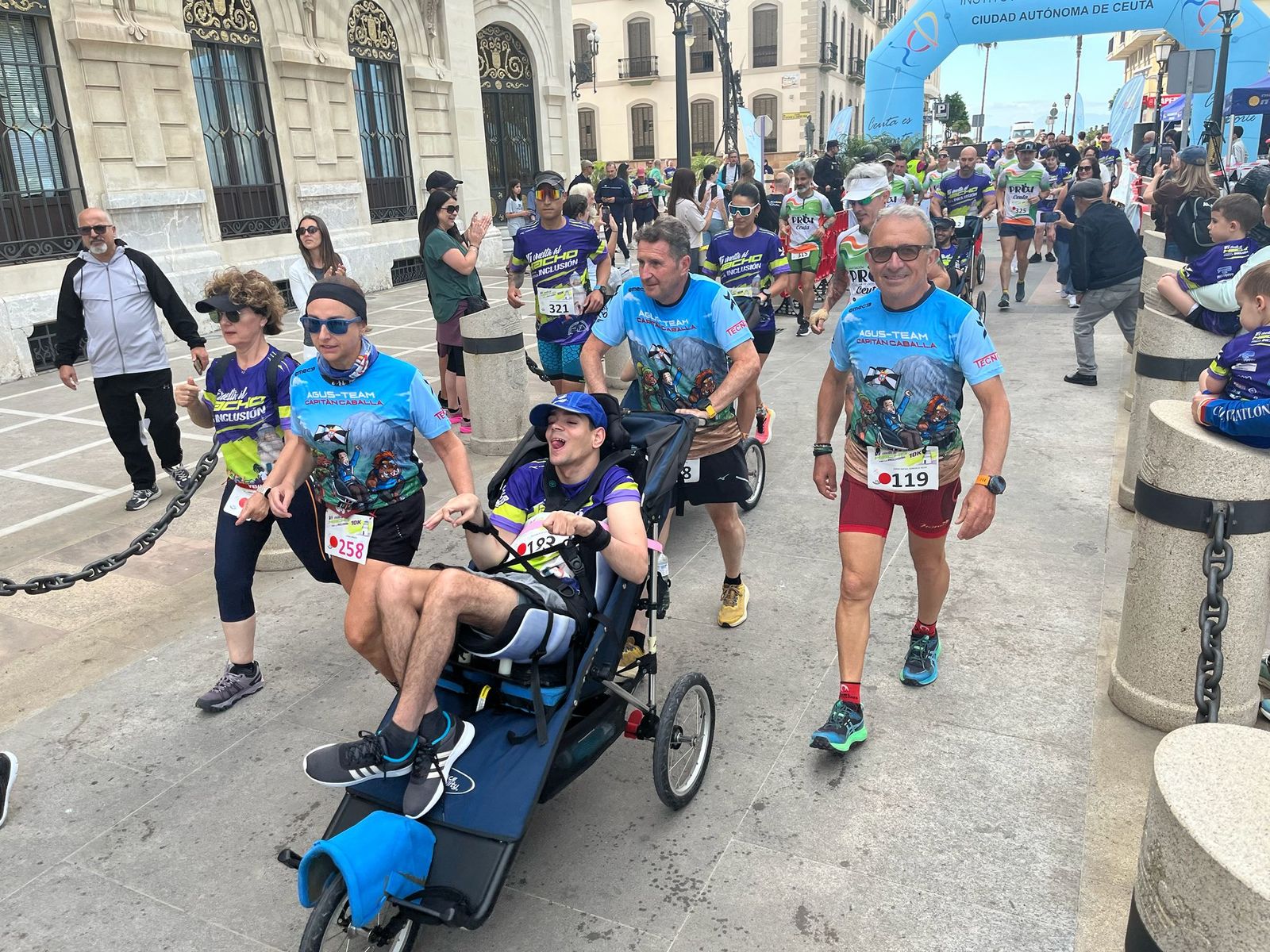 Una gran participación en la carrera de Proi