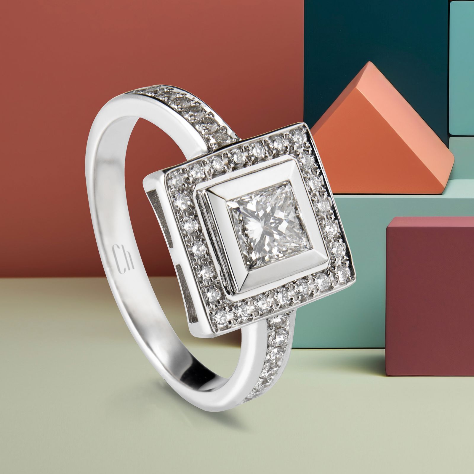 Chocrón reinterpreta su emblemática colección GeometriCh con nuevas joyas que persiguen el equilibrio estético entre lo racional y lo sensible