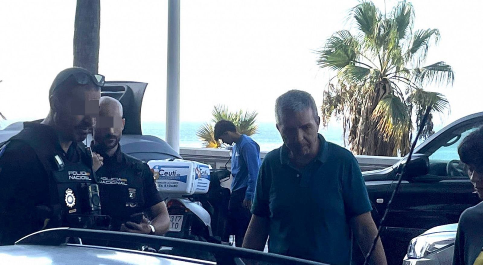 Bautista hace unos días en un accidente en la calle Independencia. / FOTO El PUEBLO