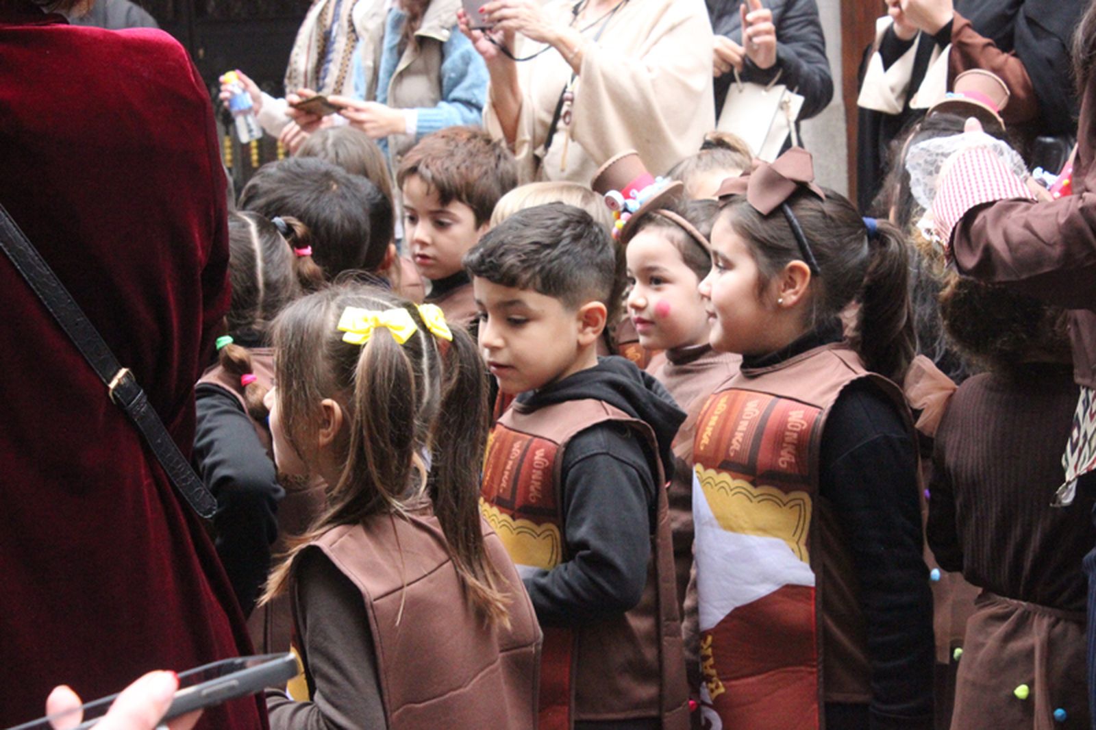 Pasacalles de carnaval del Beatriz de Silva. / FOTO S.C.