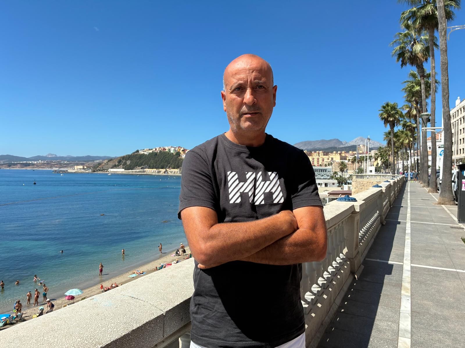 El delegado de la AUGC en Ceuta, Rachid Sbihi