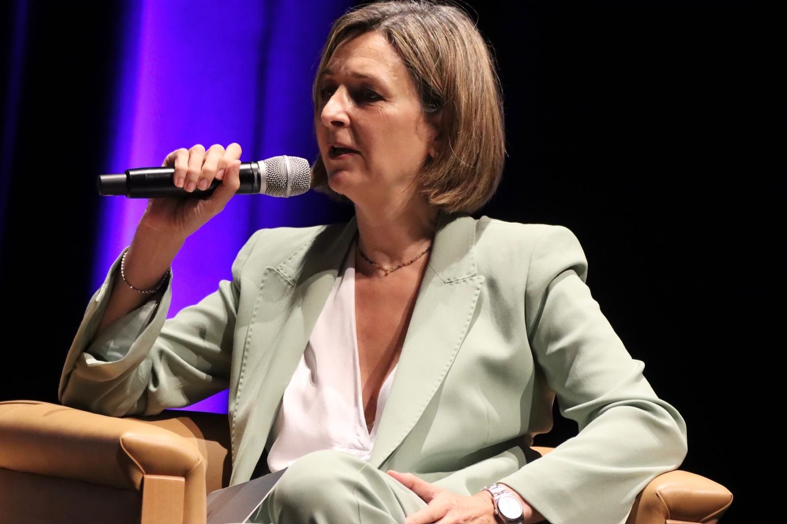 La presidenta de CECE, Arantxa Campos