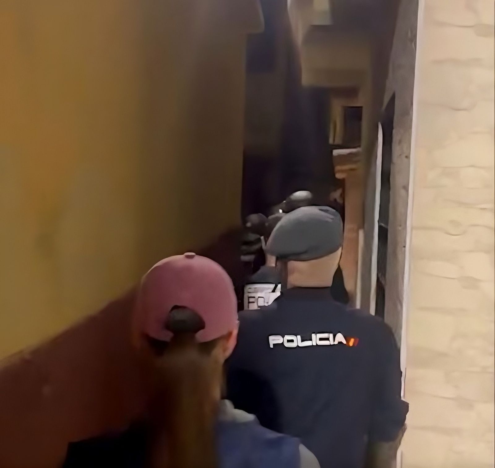 Parte del operativo en Príncipe Alfonso