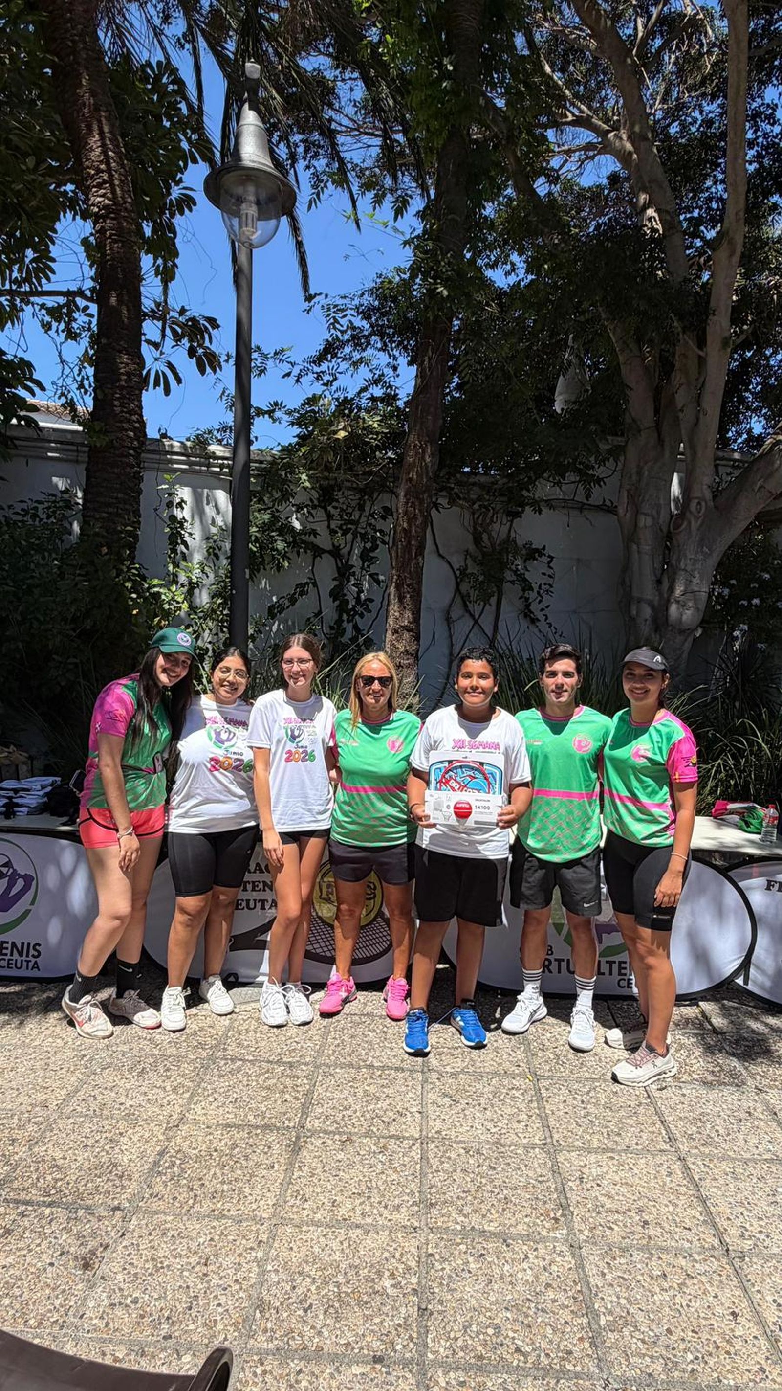 VirtualTenis Ceuta cierra su XII Semana Deportiva con una multitudinaria clausura y la vista puesta en septiembre