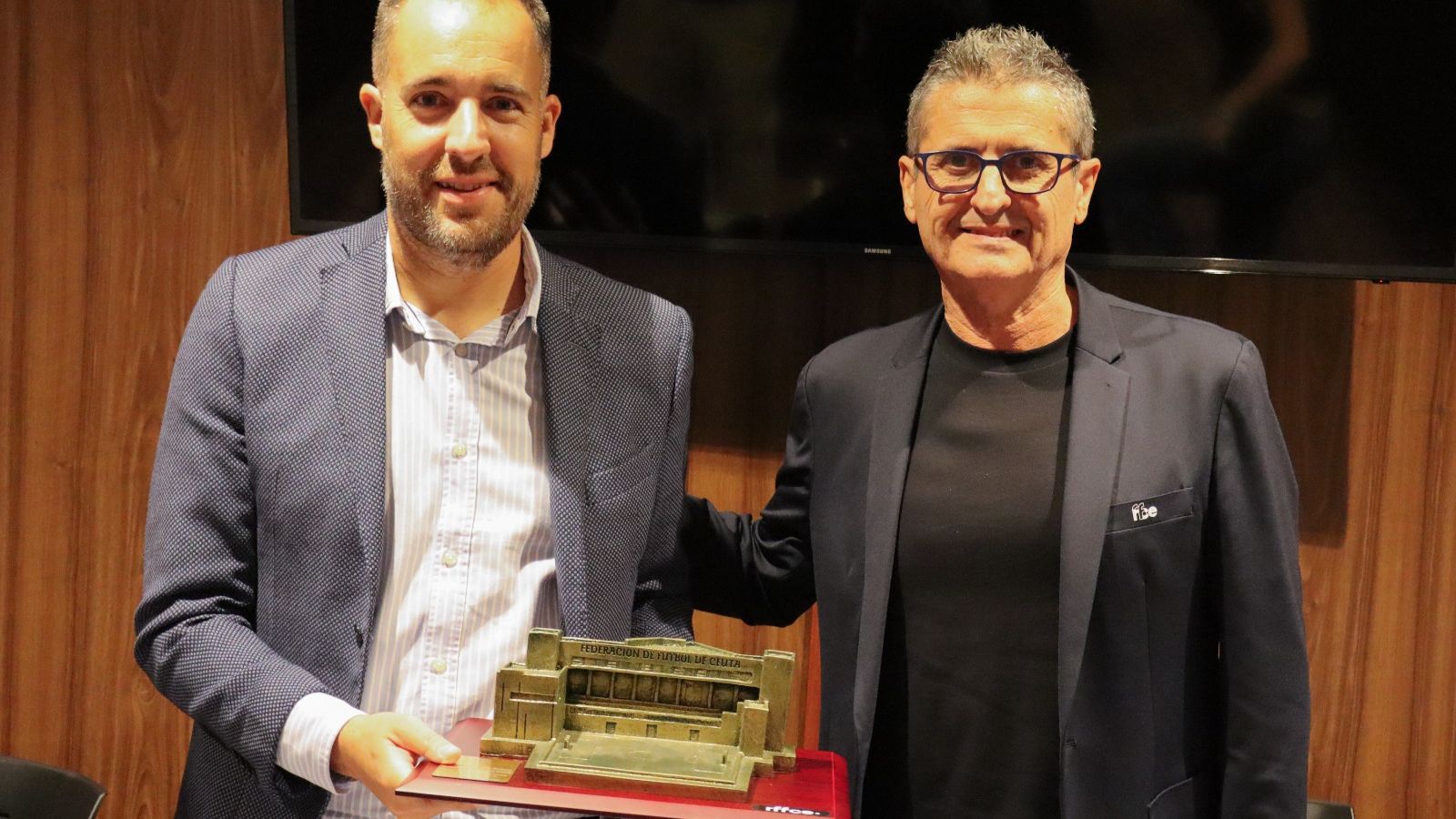 Fran Soto con Antonio García Gaona