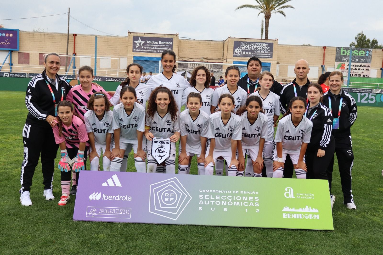 Ceuta sub-12 masculina y femenina en el Campeonato de España