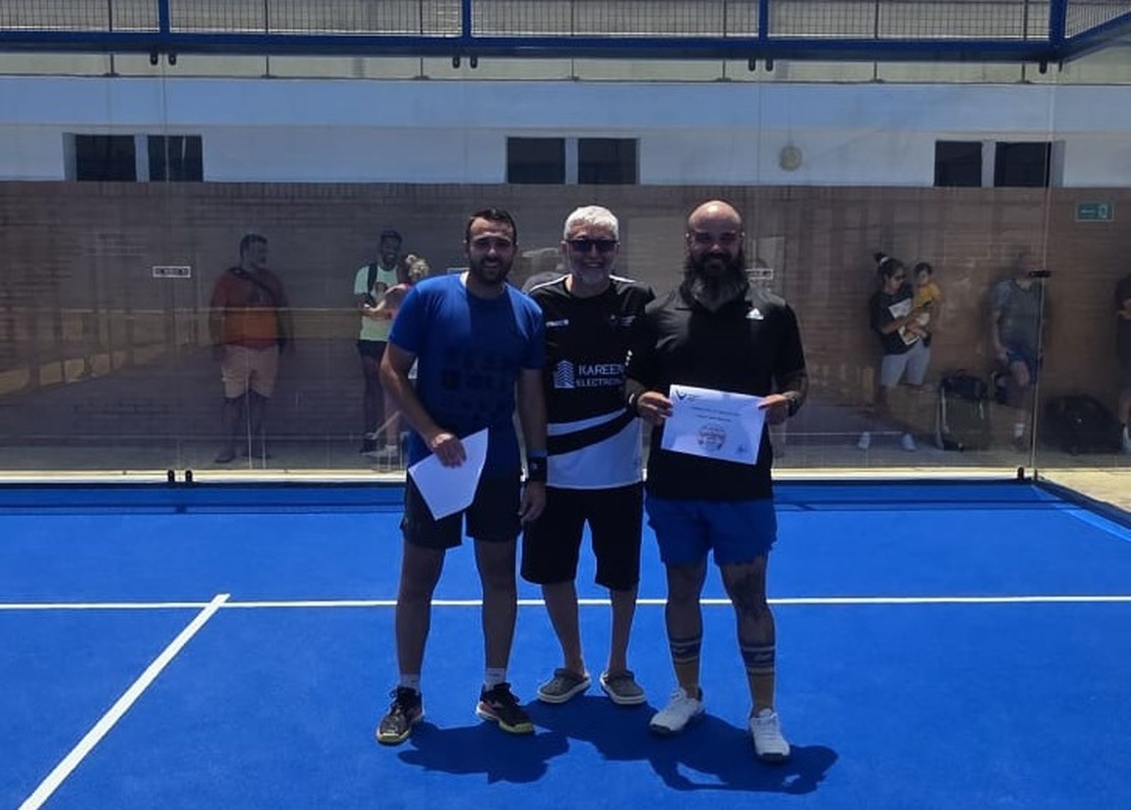 Entrega de trofeos del Torneo de Feria