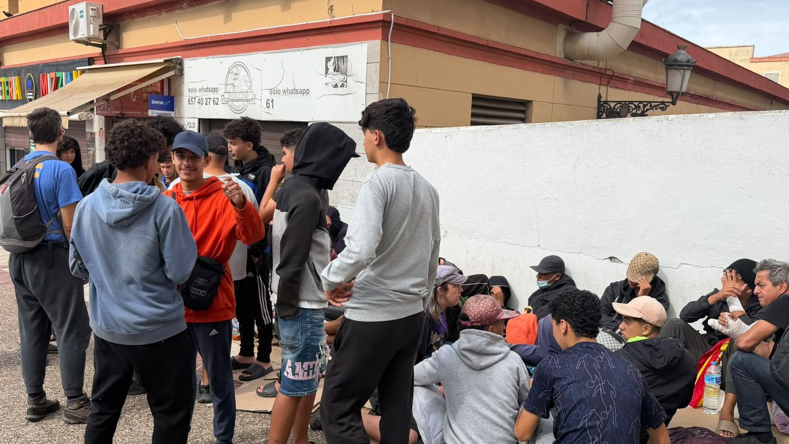 Nueva ubicación de los migrantes que se encontraban en el asentamiento de la plaza vieja
