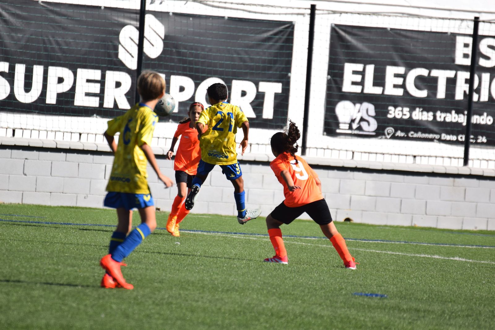 Partidos de la Liga Alevín