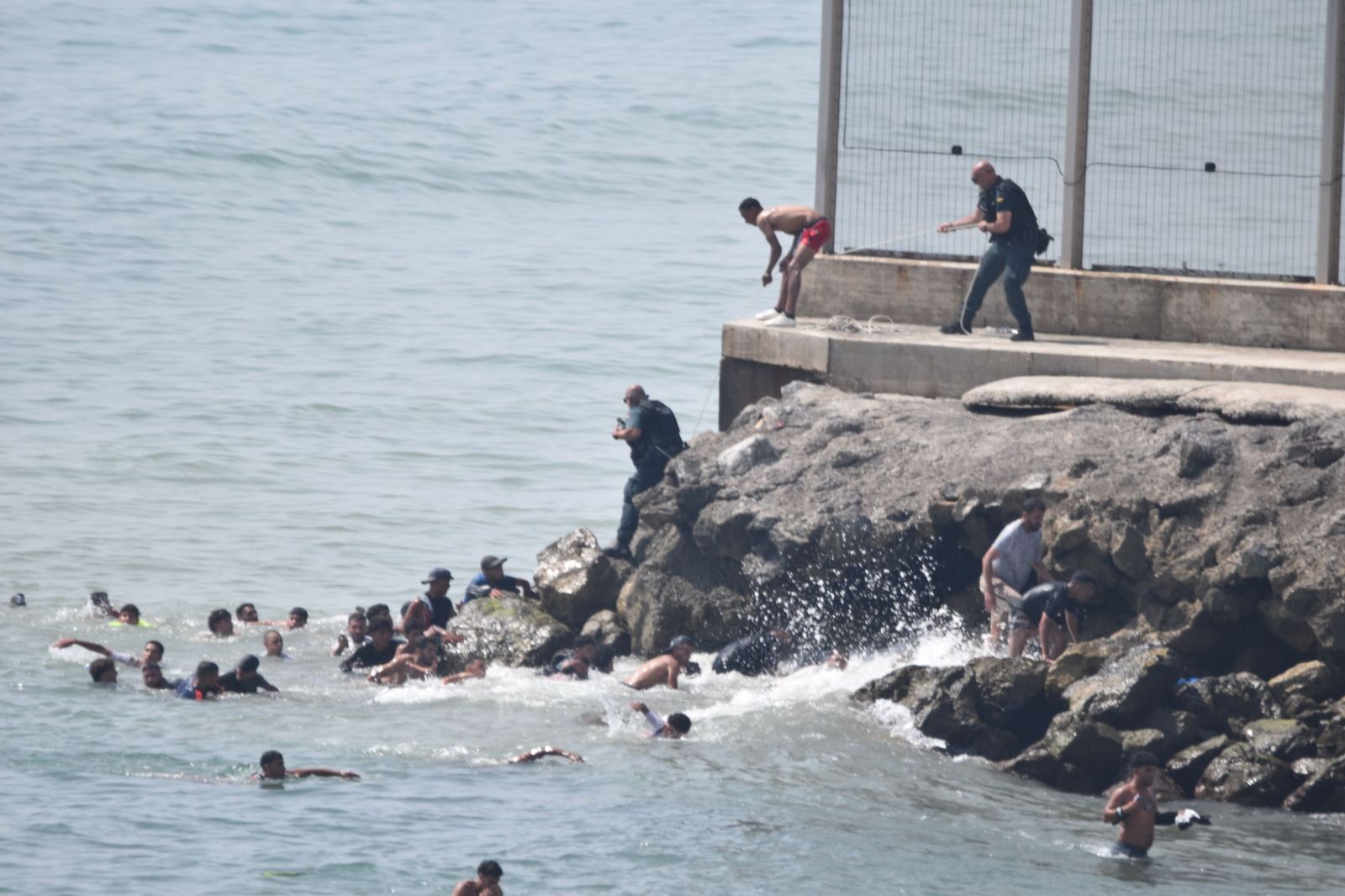 FOTOGALERÍA | El día de mayor presión migratoria desde mayo de 2021