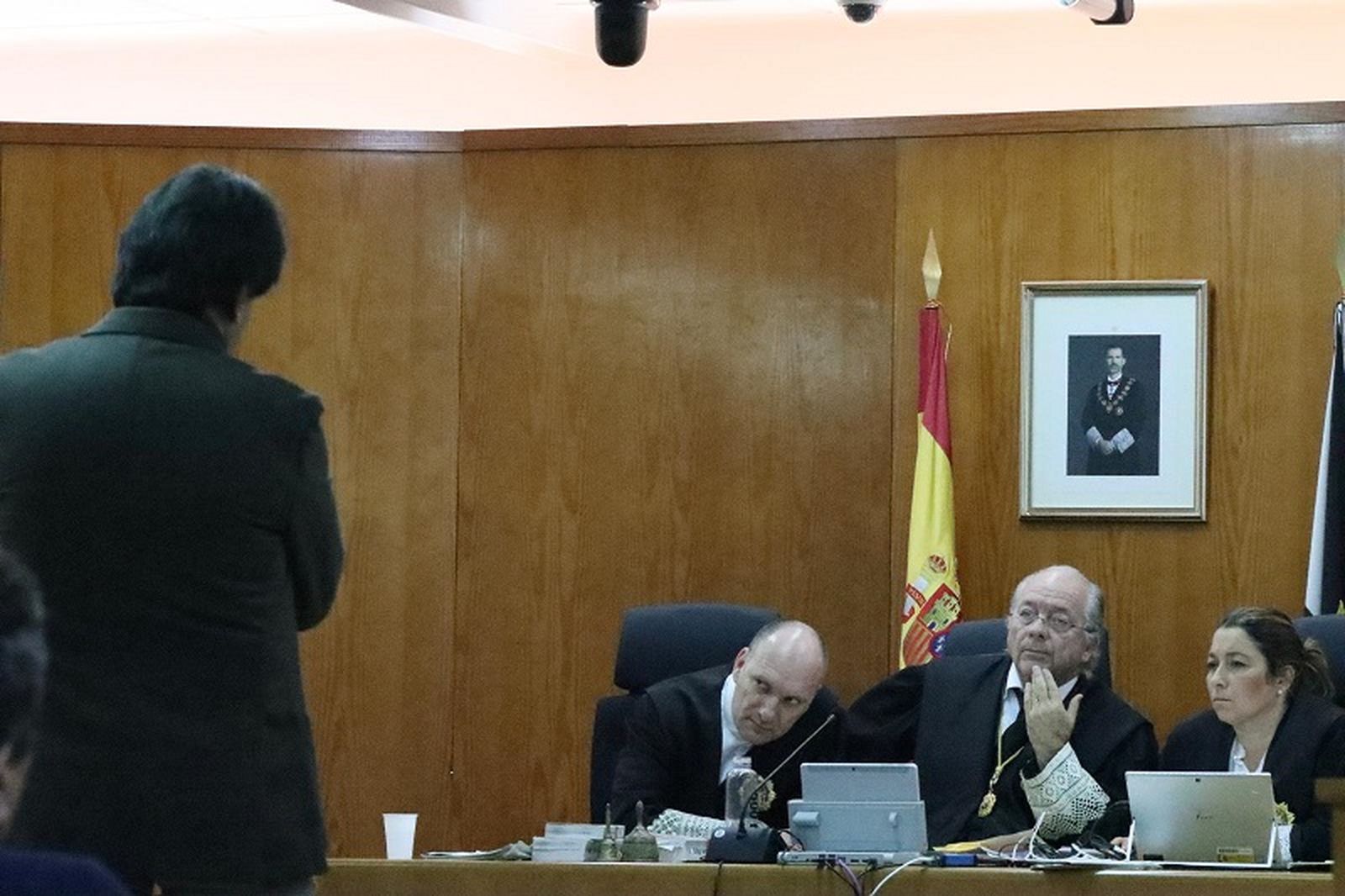 El inspector de la Udyco ante el tribunal. / FOTO REDUAN