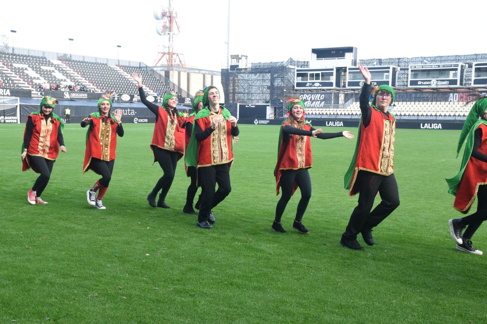 Así se vivió en el Murube la esperada llegada de los Reyes Magos