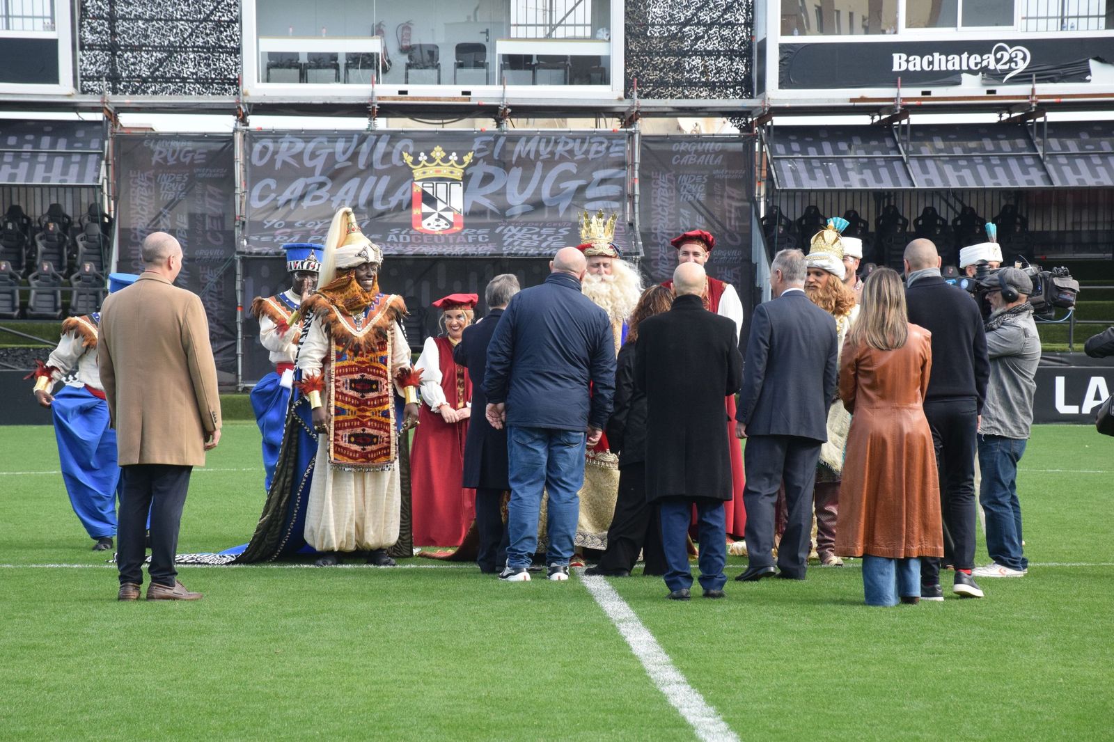 Así se vivió en el Murube la esperada llegada de los Reyes Magos